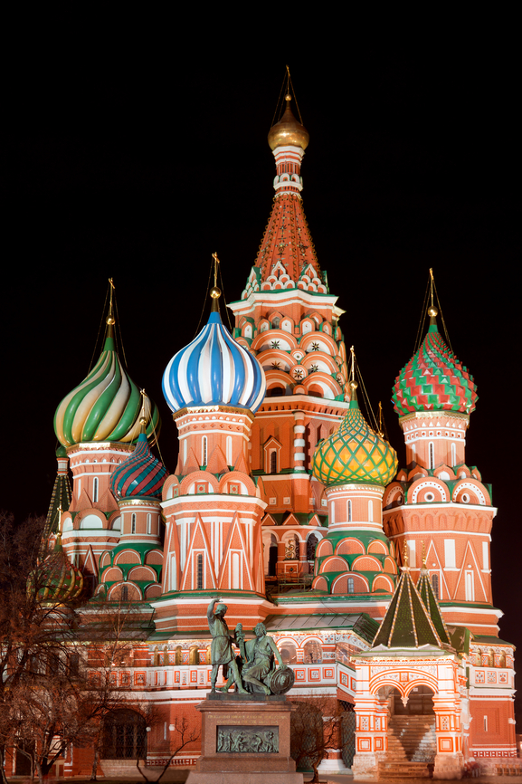 Saint Basil’s Cathedral – Top Russian Tourist Attractions – 4